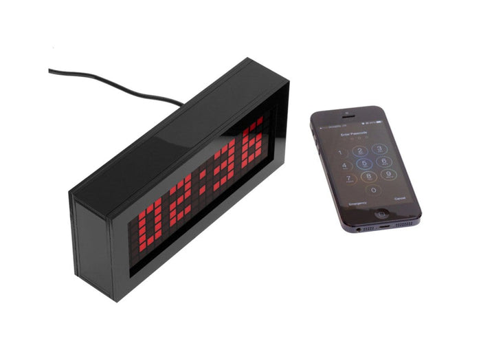 Solder: Time Desk Clock [Discontinued] by Spikenzie Labs - The Pi Hut