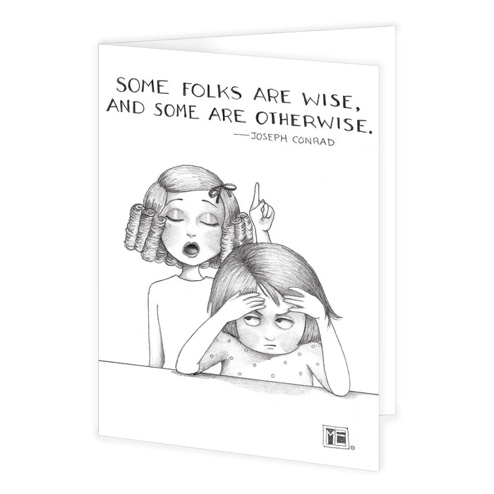 Some Folks Are Wise Engeldark Card Bundle