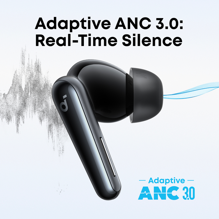 Soundcore Liberty 5 True Wireless ANC Earbuds - Black Headphones – view 8