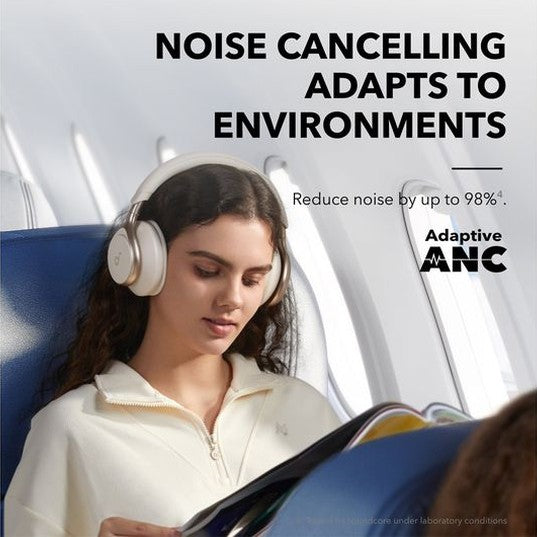 Soundcore Space One Pro Wireless ANC Headphones - White – view 5