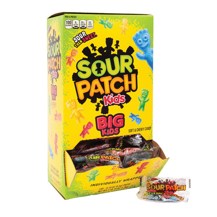 Sour Patch Kids Big Kids Sour Gummy Candy Changemaker - 240 Count
