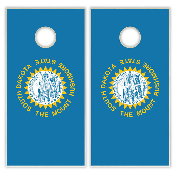 South Dakota State Flag Cornhole Set