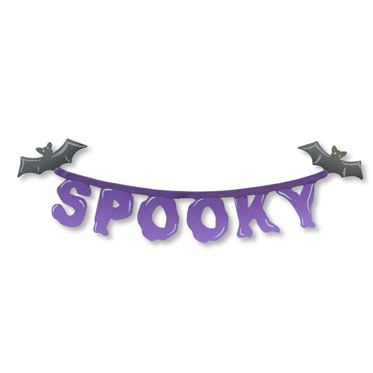 Spooky Banner Magnet (6.5"w)