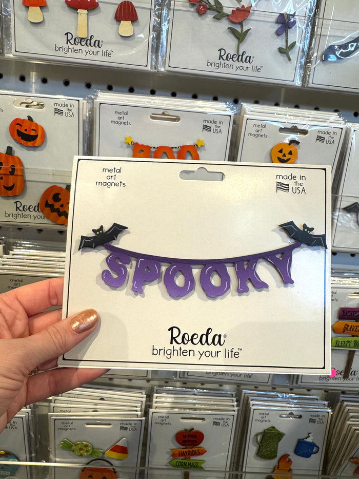 Spooky Banner Magnet (6.5"w)