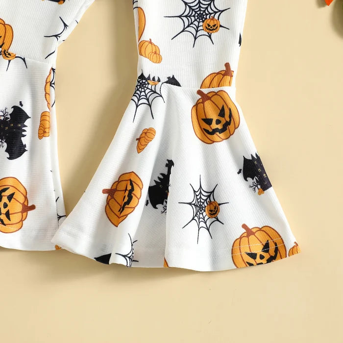 SPOOKY HALLOWEEN Bellbottom Jumpsuit