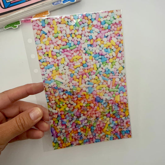 Sprinkles Vellum Pocket Dashboard