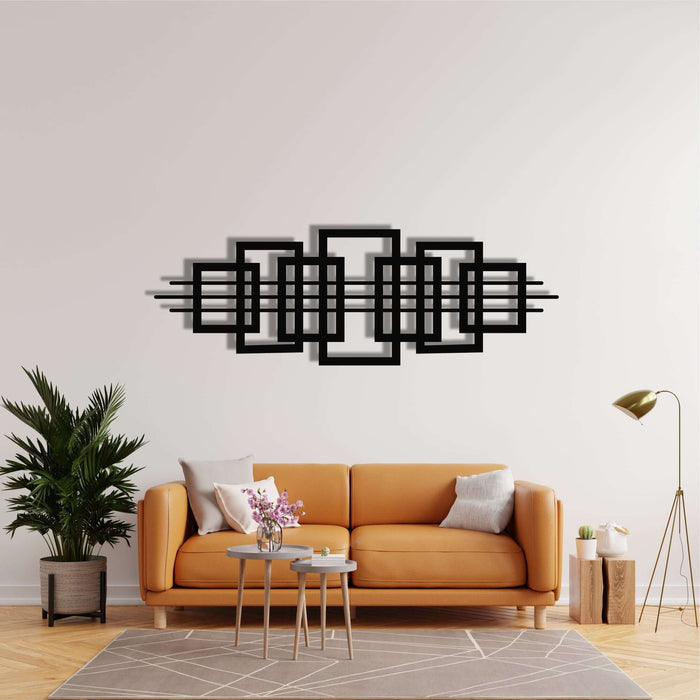 Squares Metal Wall Art - Decor available at Dekadron for $149.90