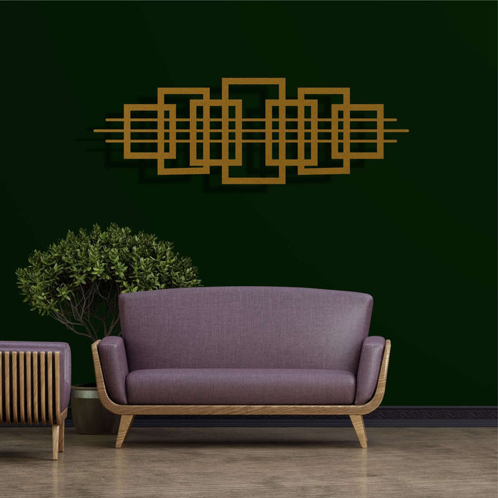 Squares Metal Wall Art - Decor available at Dekadron for $104.90