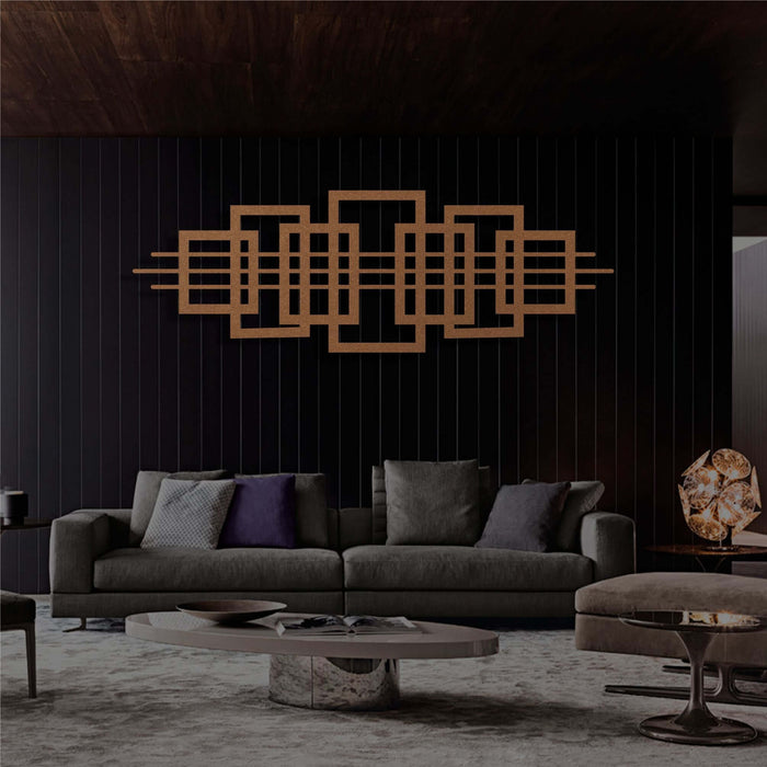 Squares Metal Wall Art - Decor available at Dekadron for $104.90