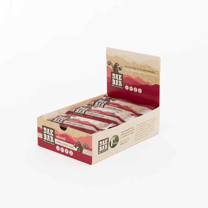Squirrel Bar - Peanut, Cranberry & Sesame Seed Snack Bar