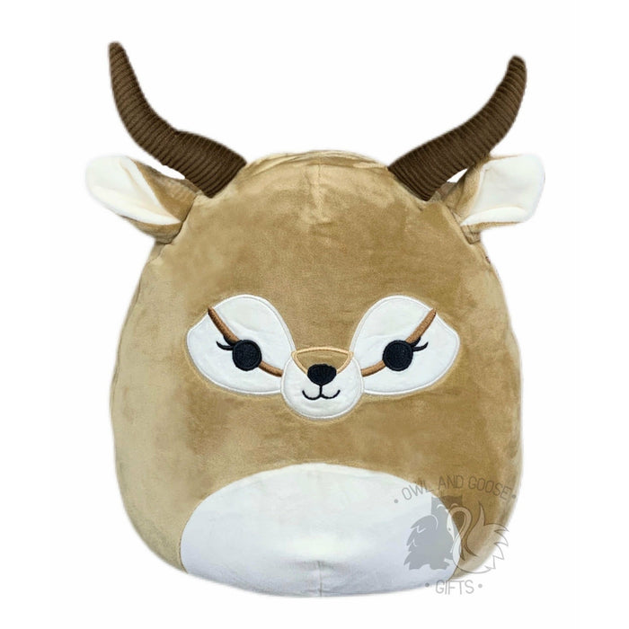 Squishmallow 12 Inch Adila the Antelope Plush Toy - Owl & Goose Gifts