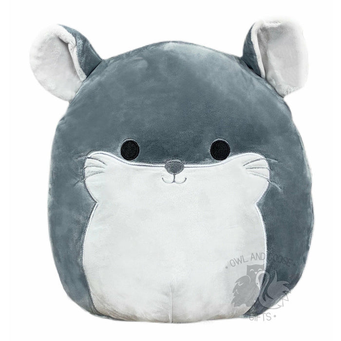 Squishmallow 12 Inch Camilo the Chinchilla Plush Toy - Owl & Goose Gifts