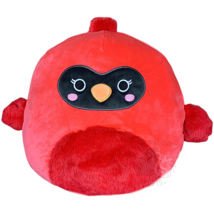 Squishmallow 12 Inch Cazlan the Cardinal Plush Toy - Owl & Goose Gifts