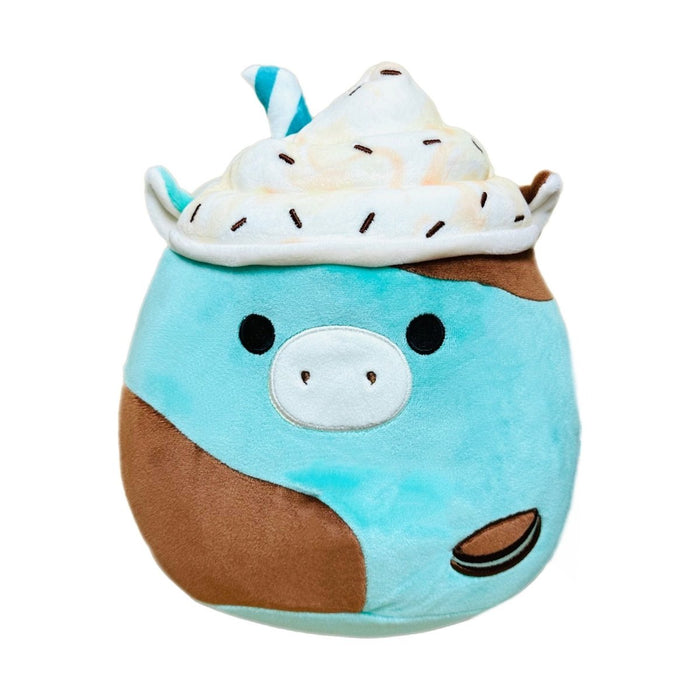 Squishmallow 12 Inch Ingeborg the Mint Chocolate Chip Cow Plush Toy