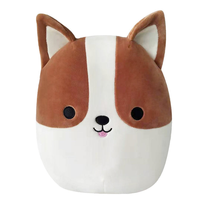 Squishmallow 16 Inch Reginald the Corgi Dog Plush Toy - Owl & Goose Gifts