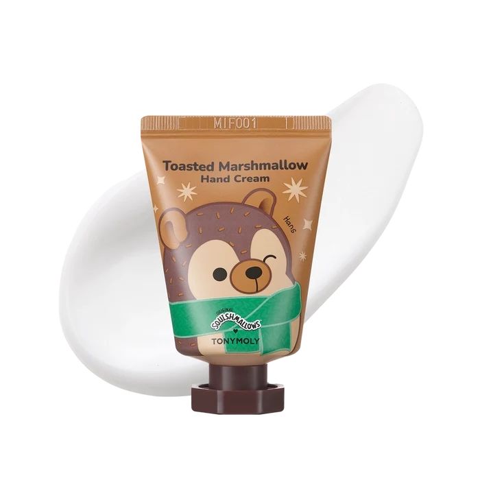 Squishmallow X TONYMOLY Hans Toasted Marshmallow Holiday Hand Cream