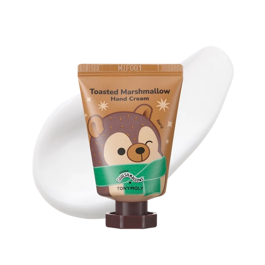 Squishmallow X TONYMOLY Hans Toasted Marshmallow Holiday Hand Cream