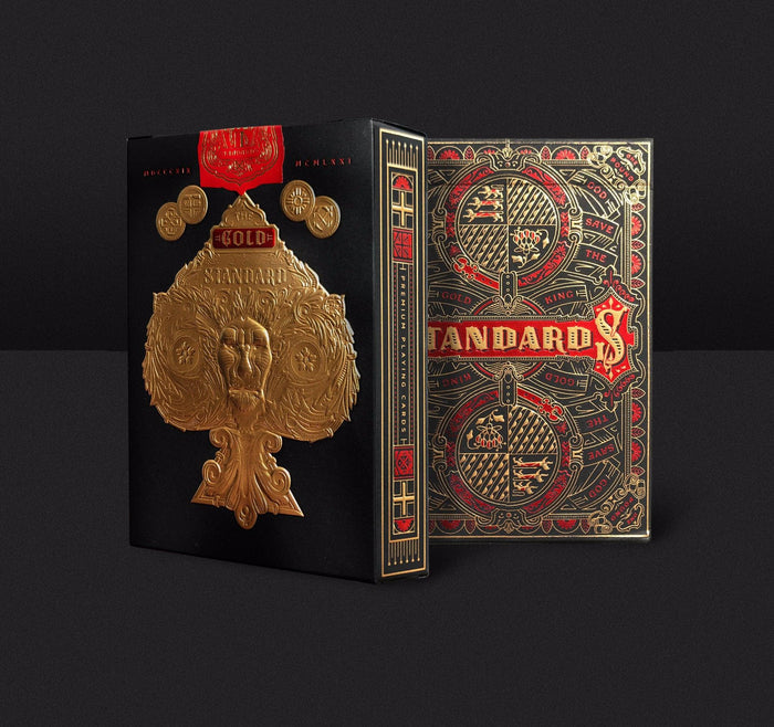 STANDARDS Black & Red Edition Playing Cards by Art of Play