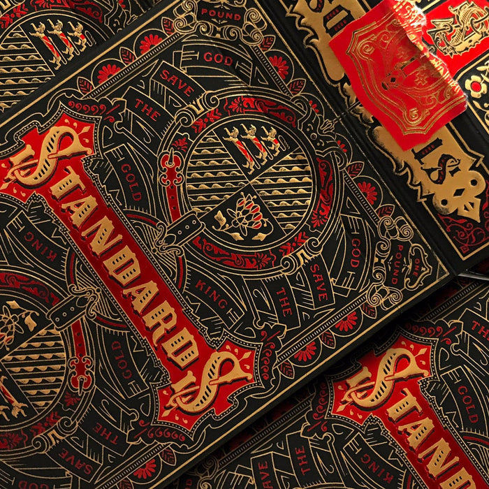 STANDARDS Black & Red Edition Playing Cards by Art of Play