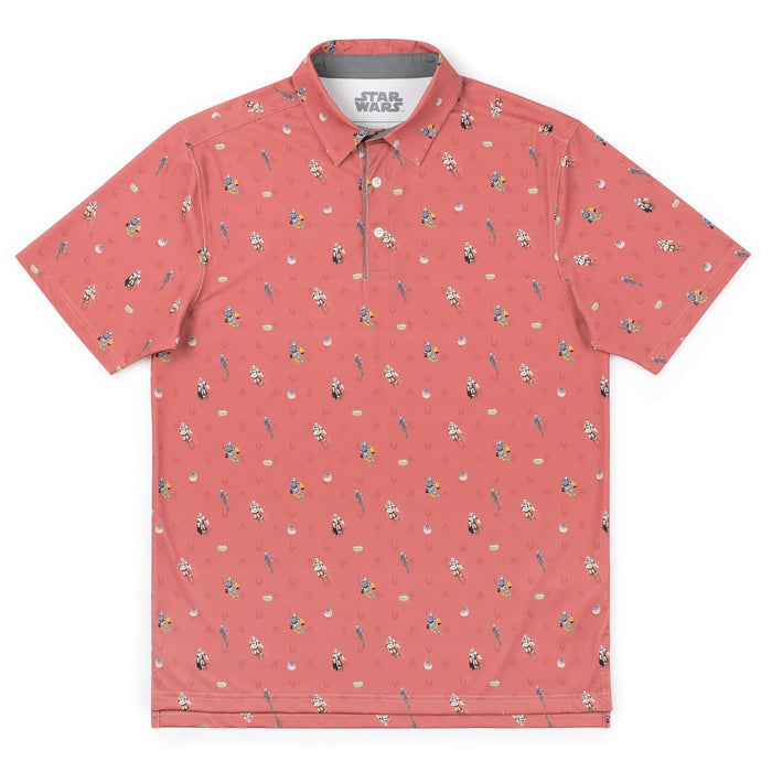 RSVLTS XS Star Wars Breakfast Balls All-Day Polo Star Wars™ "Lil Mandos" – All-Day Polo Star Wars™ "Lil Mandos" – All-Day Polo