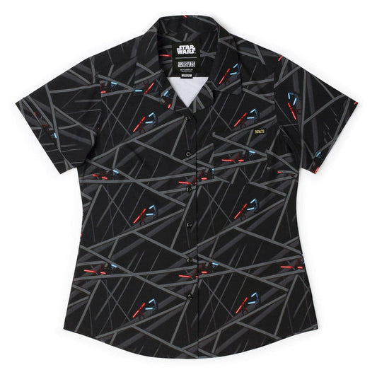 RSVLTS XS Star Wars Women's Short Sleeve Shirt Star Wars™ "The Fall of Mandalore" – Women's KUNUFLEX Short Sleeve Shirt Star Wars™ "The Fall of Mandalore" – Women's KUNUFLEX Short Sleeve Shirt