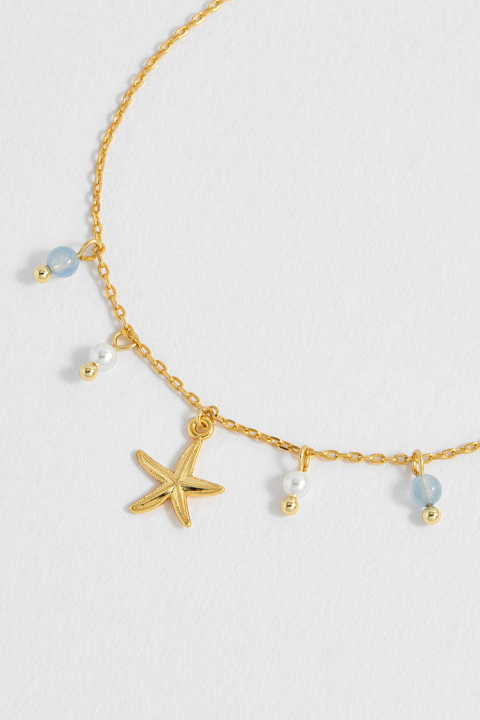 Starfish Charm Bracelet