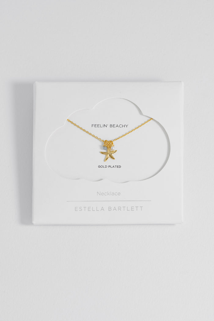 Starfish Charm Necklace