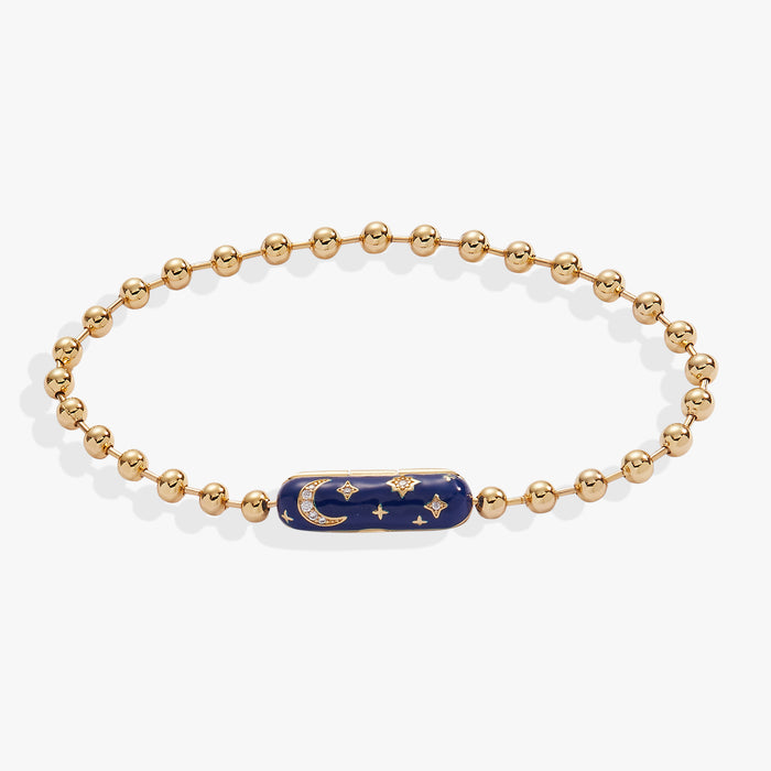 Starry Night Barrel Closure Bracelet