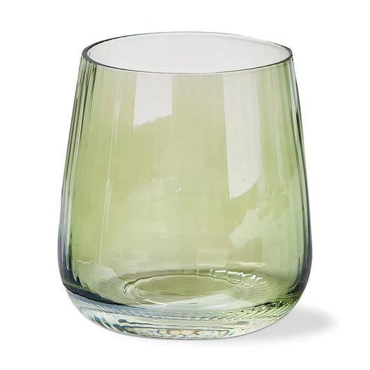 Stemless Glass - Iridsnt Green