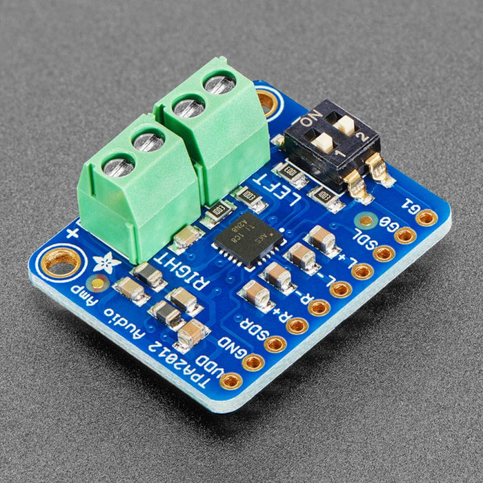 Stereo 2.1W Class D Audio Amplifier - TPA2012 by Adafruit - The Pi Hut