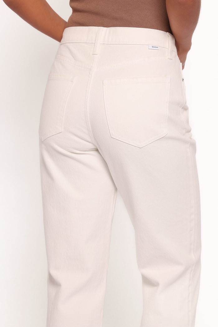 Petal and Pup USA BOTTOMS Sundaze Straight Leg Jean - Swan