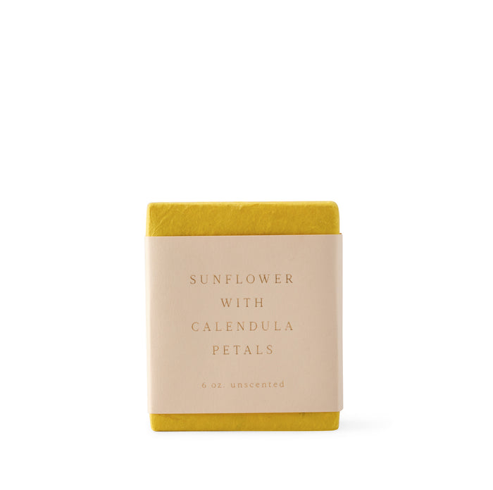 Saipua Sunflower Soap with Calendula Petals