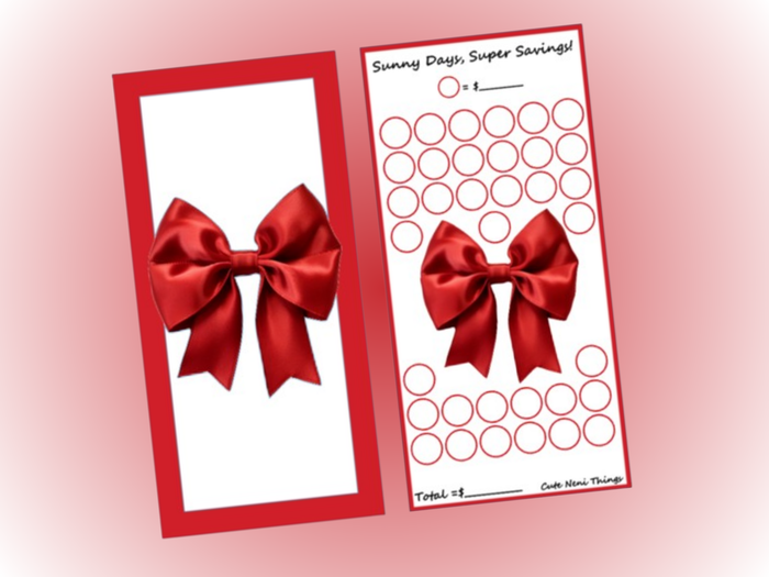 Sunny Days, Super Savings | Savings Insert & Envelope Bundle | Pick Your Budget