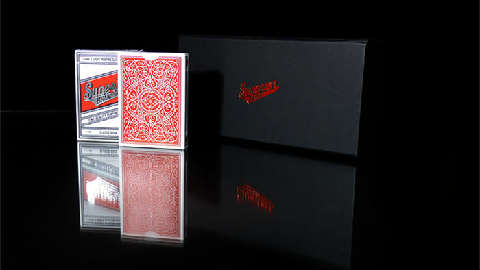 Superior (Red) Playing Cards by Expert Playing Card Co.