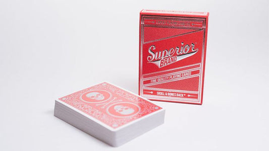 Superior Skull & Bones V2 Playing Cards by Expert Playing Card Co.