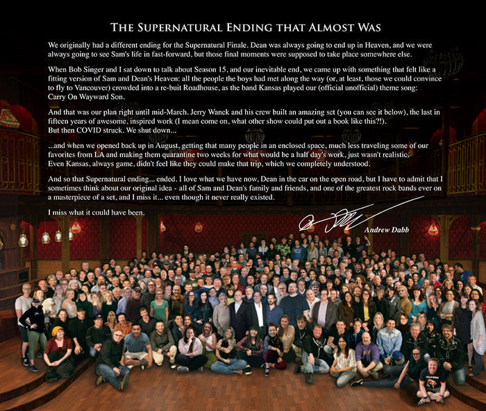 Supernatural 15 Seasons: The Crew Member's Souvenir