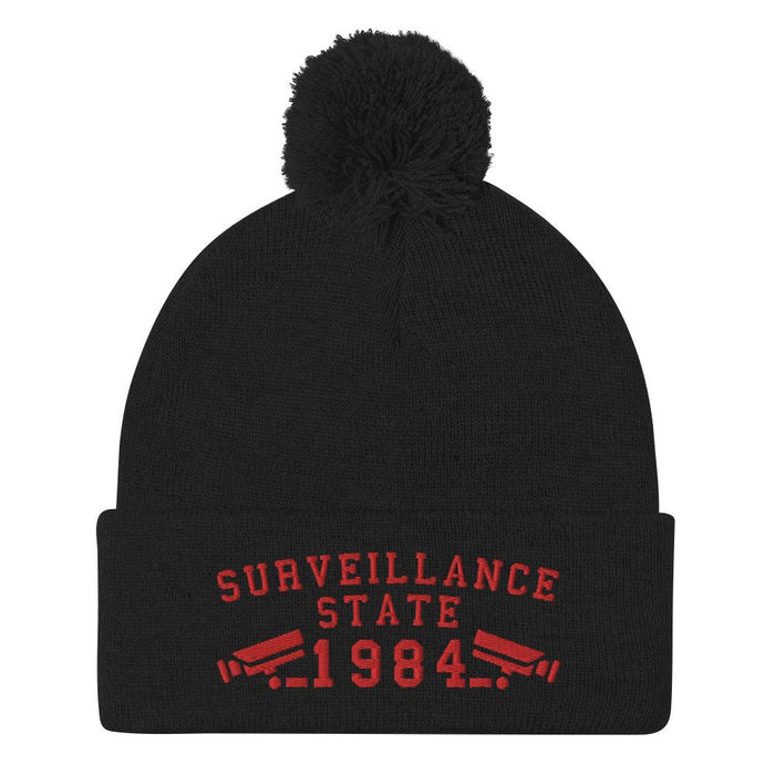 SURVEILLANCE STATE - pom beanie