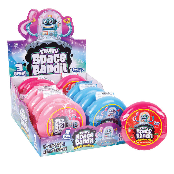 Sweet Bandit Tape Gum Candy - 12 Count