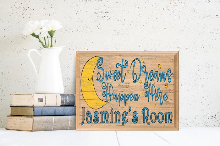 personalized child's room wall art