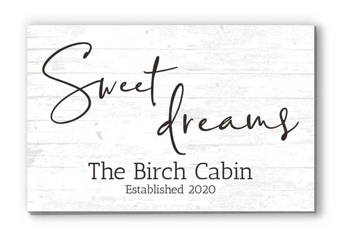 sweet dreams sign