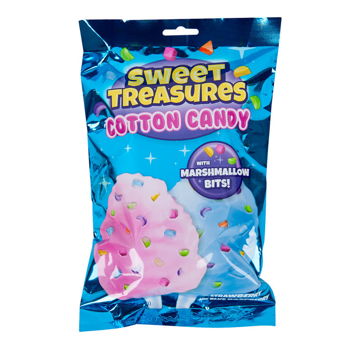 Sweet Treasures Cotton Candy Pouch - 12 Count