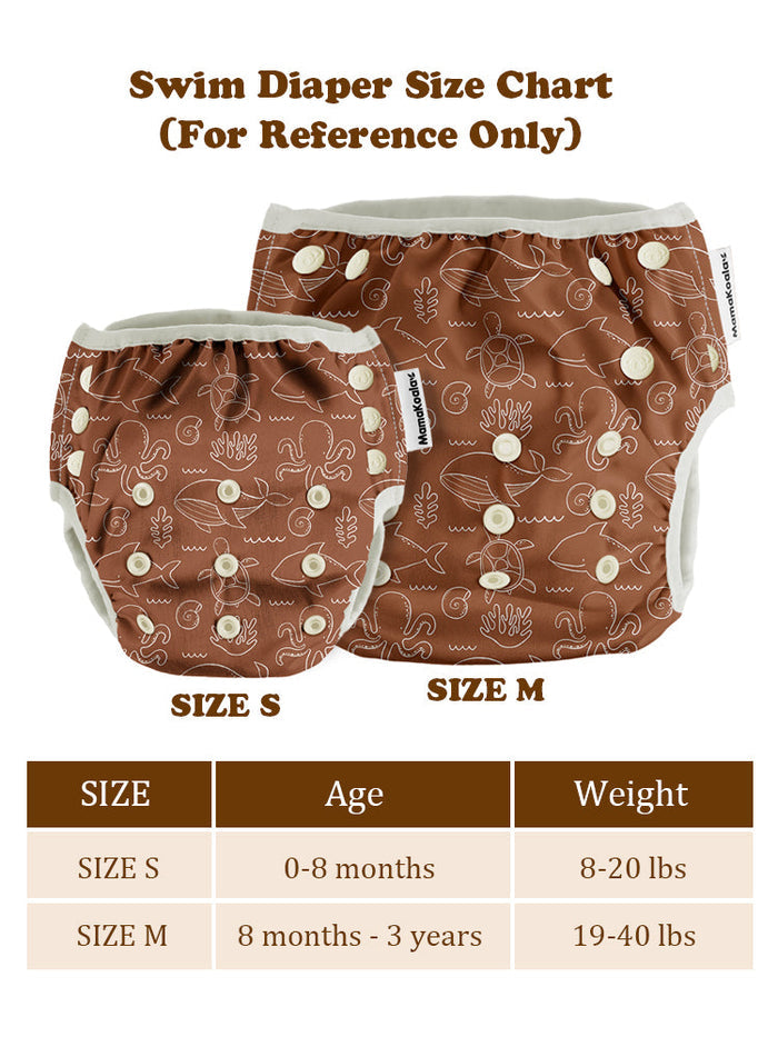 SWIM DIAPERS - 3 PACK