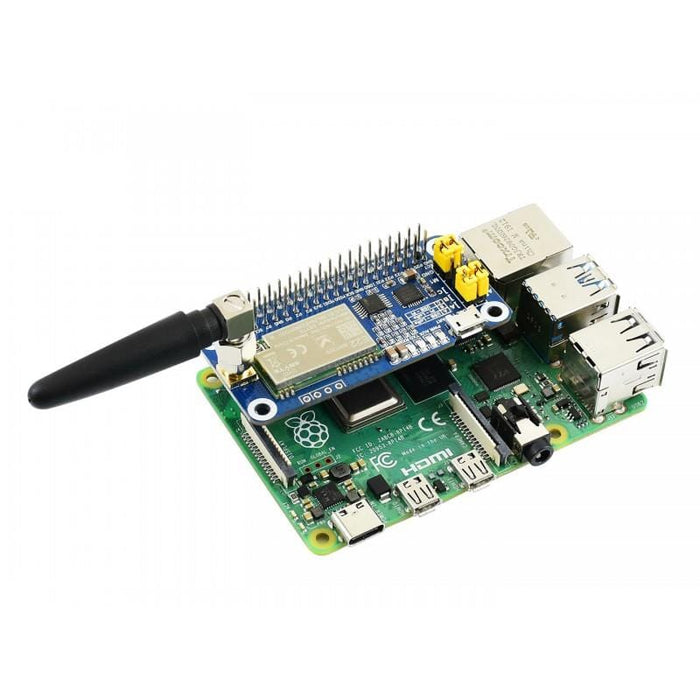 SX1262 LoRa HAT for Raspberry Pi - 868MHz (for Europe, Asia, Africa) by Waveshare - The Pi Hut