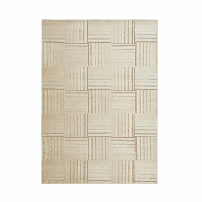 Tapis Kaşmir Halı 7/24 Scandinave Elin beige, 120x180 cm