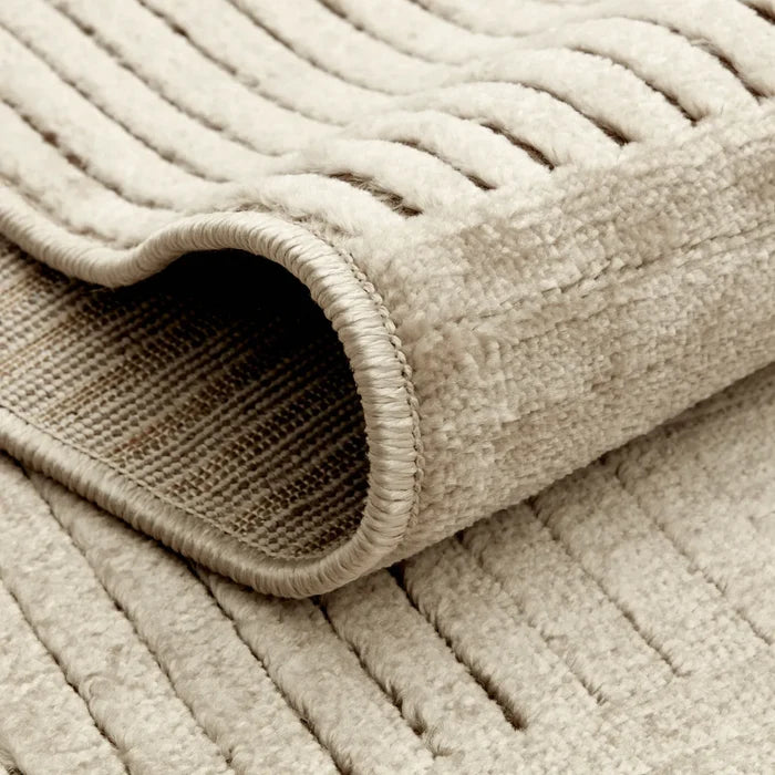 Tapis Kaşmir Halı 7/24 Scandinave Elin beige, 120x180 cm