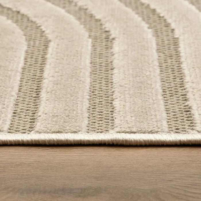 Tapis Kaşmir Halı 7/24 Scandinave Thor beige, 80x150 cm