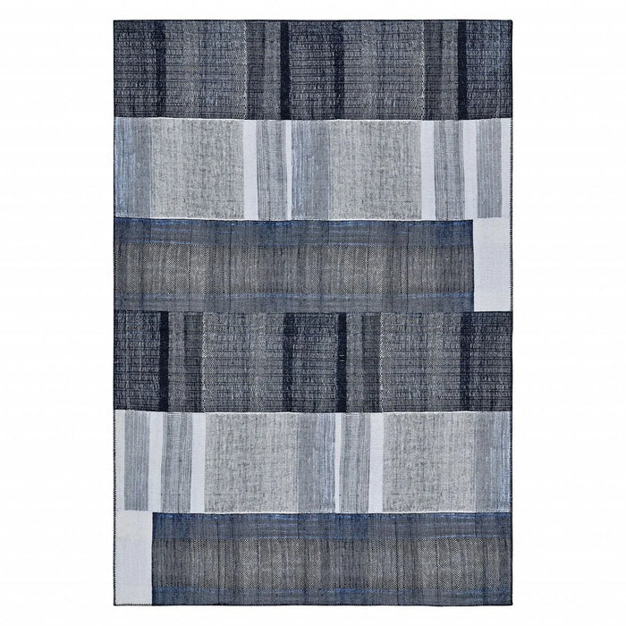 Tapis Kasmır Halı Décoratif Art Trend, Profond Bleu 80X150