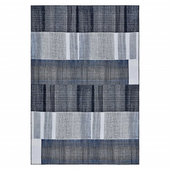 Tapis Kasmır Halı Décoratif  Art Trend, Profond Bleu 80X300