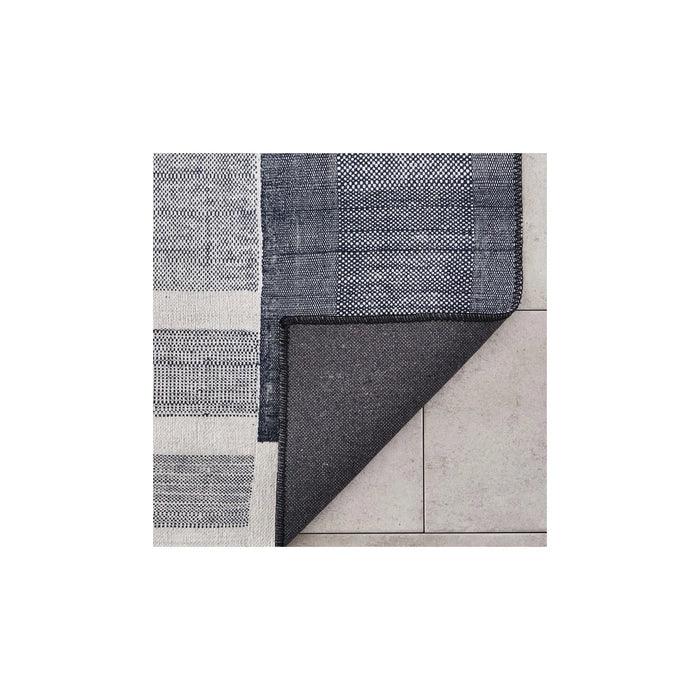 Tapis Kasmır Halı Décoratif Art Trend, Profond Noir, 160X230