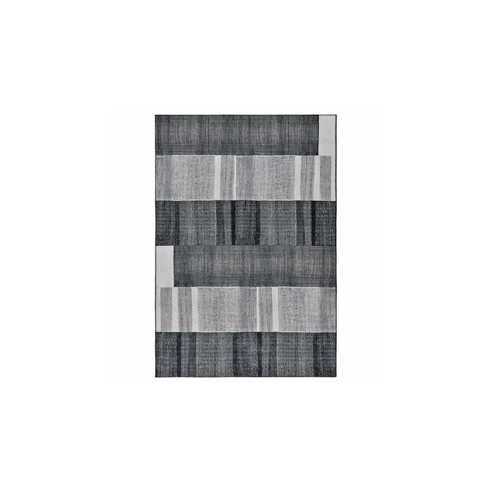 Tapis Kasmır Halı Décoratif Art Trend, Profond Noir, 160X230